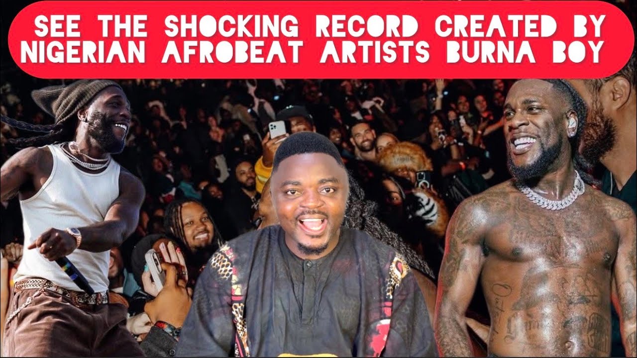 Нигерийский исполнитель афробита Burna Boy совершил самый прибыльный тур среди всех африканских а...