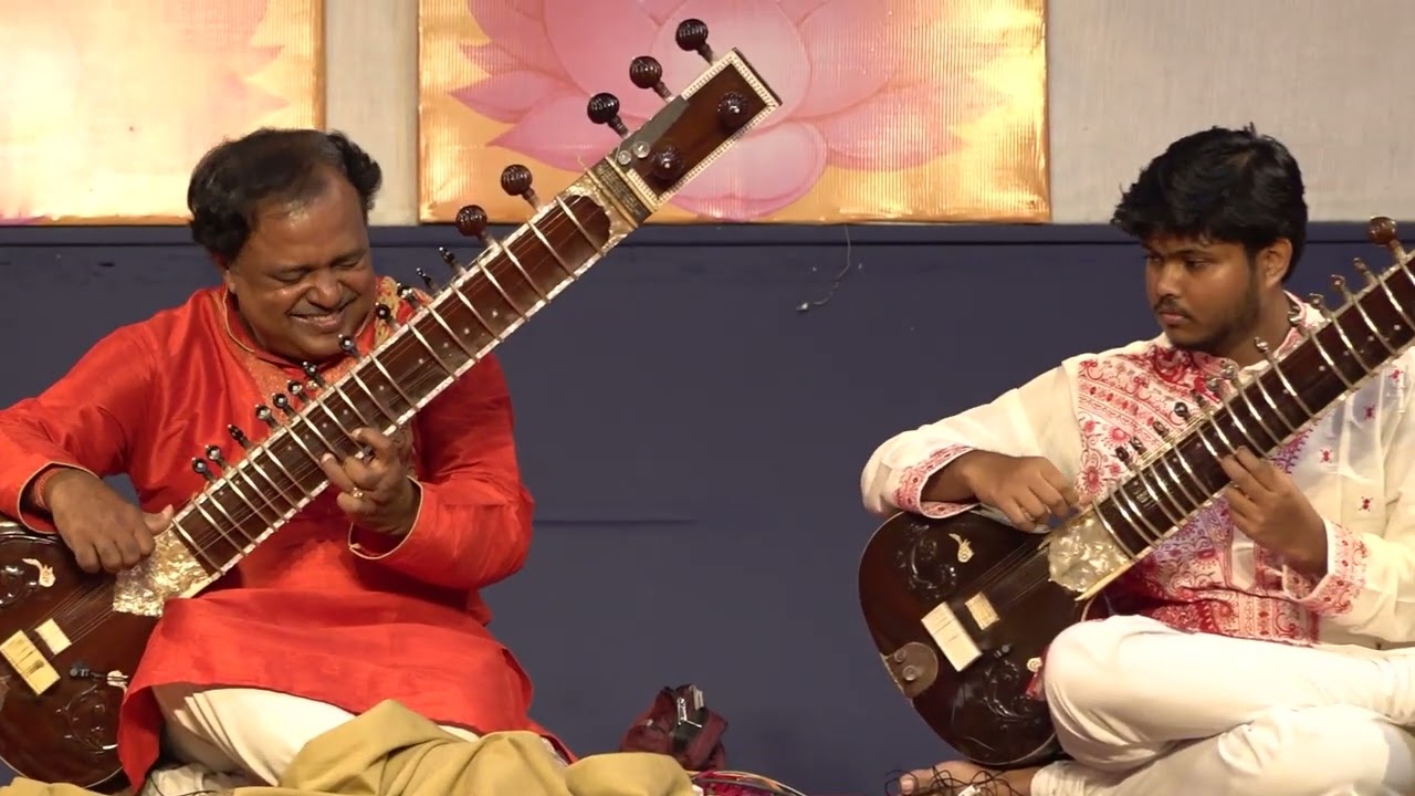 SITAR Instrumental Music by PANDIT ASIM COUDHURY@RamakrishnaMissionBhubaneswar