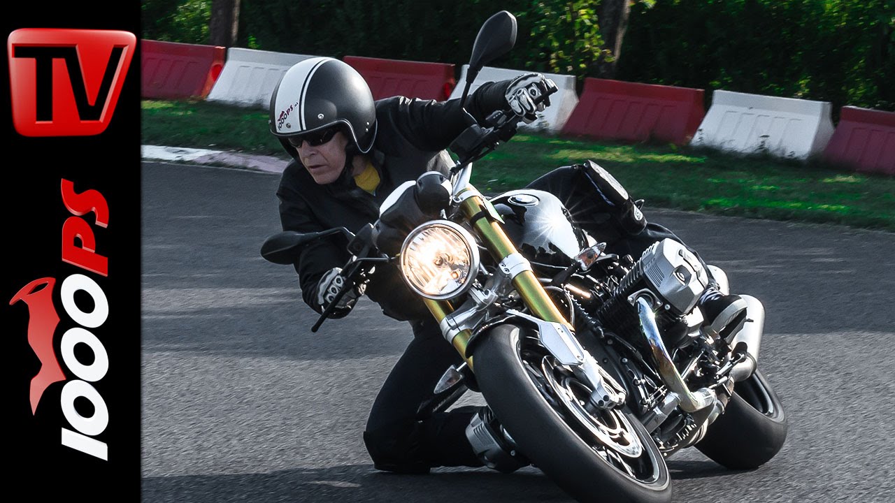 BMW R nineT Test | Action, Knieschleifen
