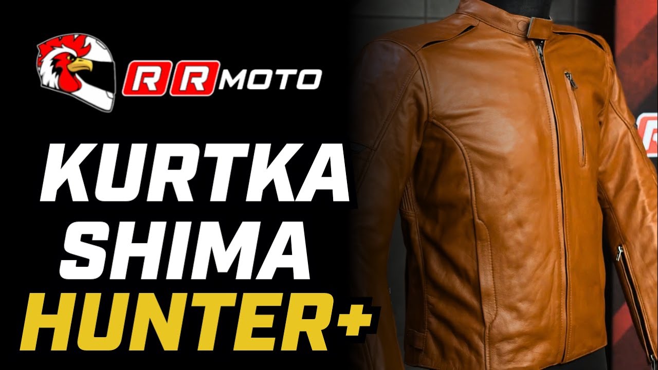 SK&Oacute;RZANA KURTKA MOTOCYKLOWA SHIMA HUNTER+