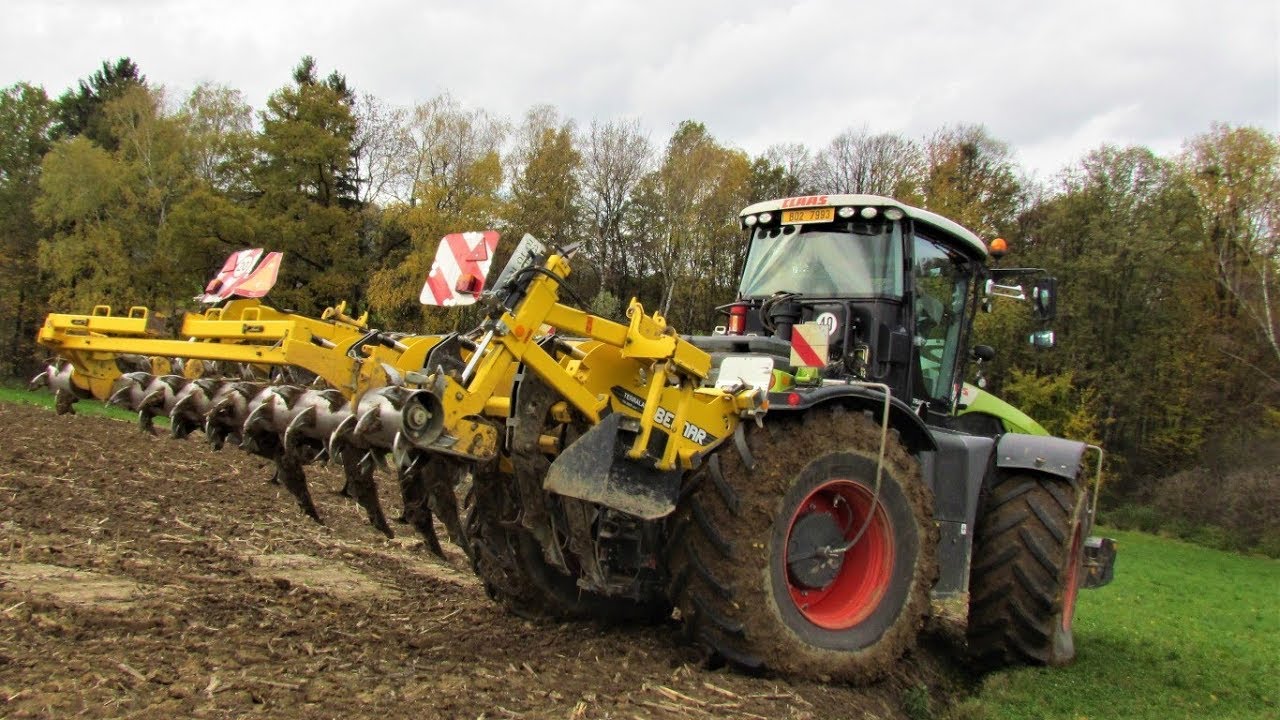 Claas xerion 4000 & Bednar Terraland TN3000 / Podrývání 2018