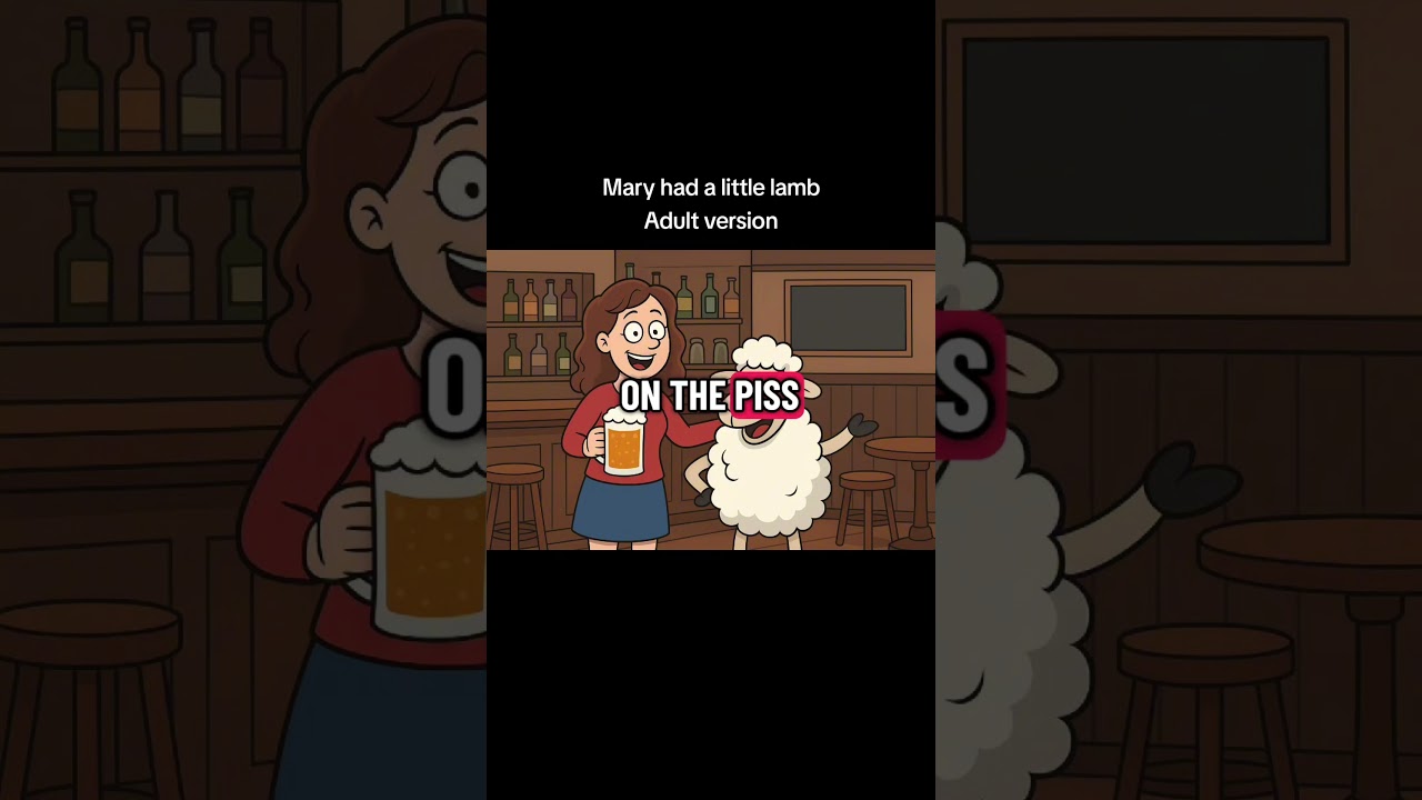 Mary had a little lamb, adult version. #viralmusic #memes #funny #funniestvideo #fyp