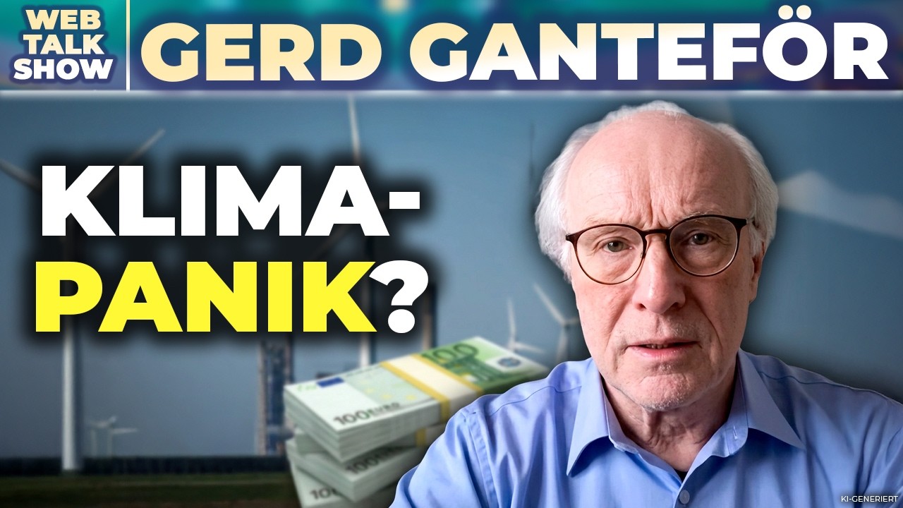 Deutsche Klima-Lüge: Physik-Professor Ganteför über das Milliarden-Geschäft