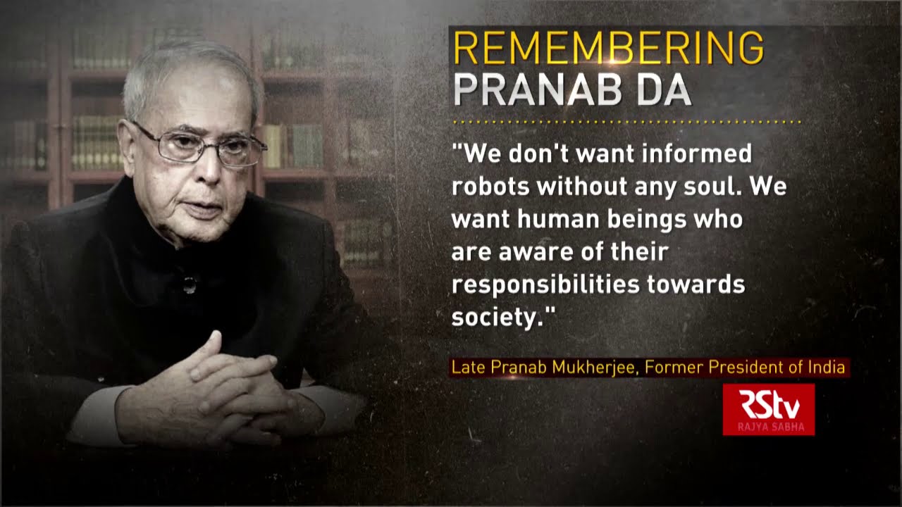 Remembering Pranab Da : Pranab Da on Students