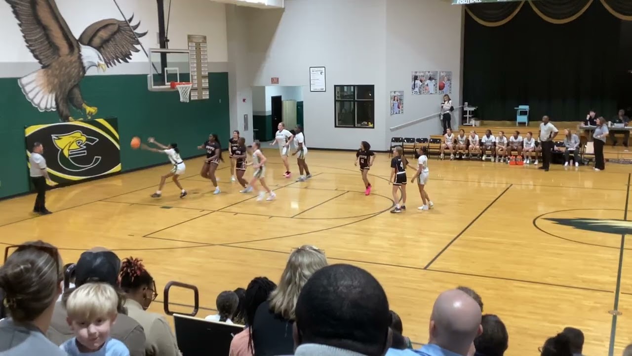 🏀QRT 4 Middle School Girls 12 22 25 EBENEZER MIDDLE 29 SOUTH EFFINGHAM MIDDLE 34