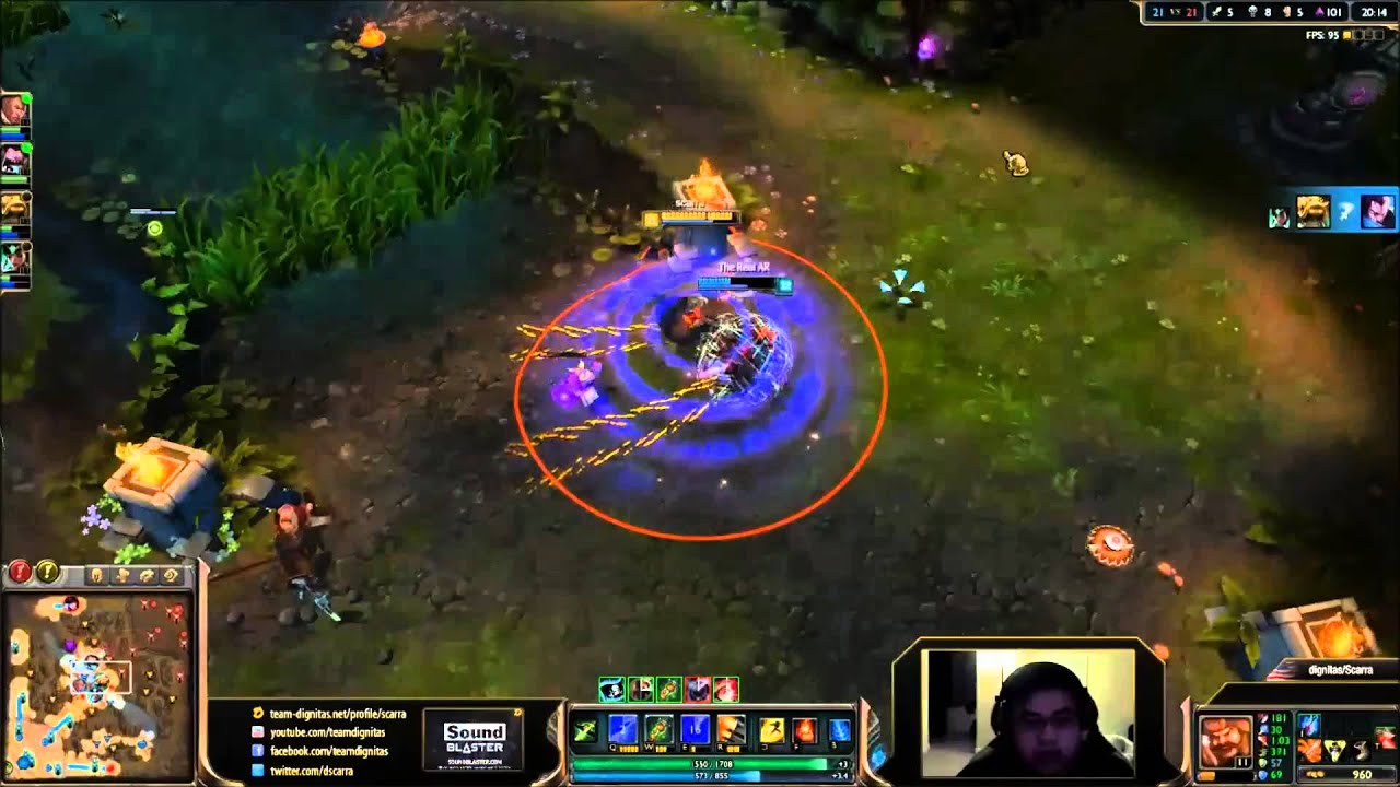 Scarra - Gangplank vs Yasuo Mid (Season 4)