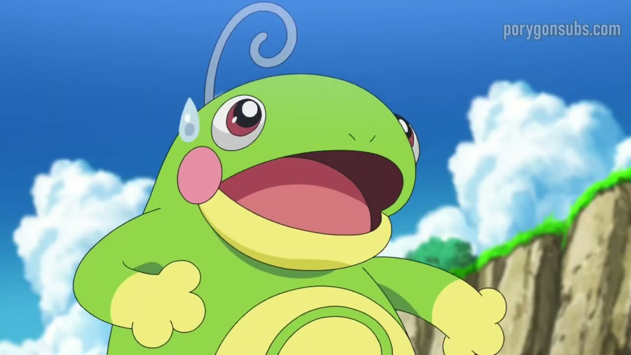 POLITOED MEJORES MOMENTOS ASPIRO A SER UN MAESTRO POKEMON CAP 2 #politoed #ashandmisty