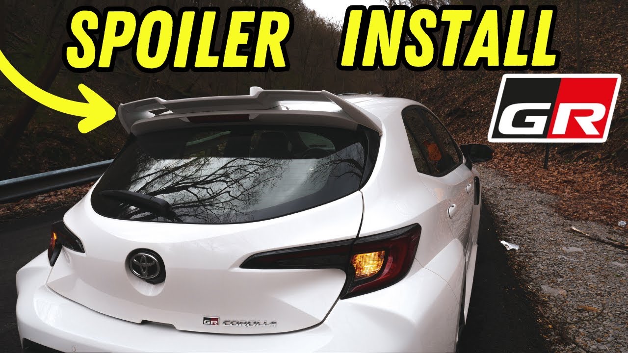 2019+ Toyota Corolla XSE OEM Spoiler Installation | How To | Step-By-Step Guide