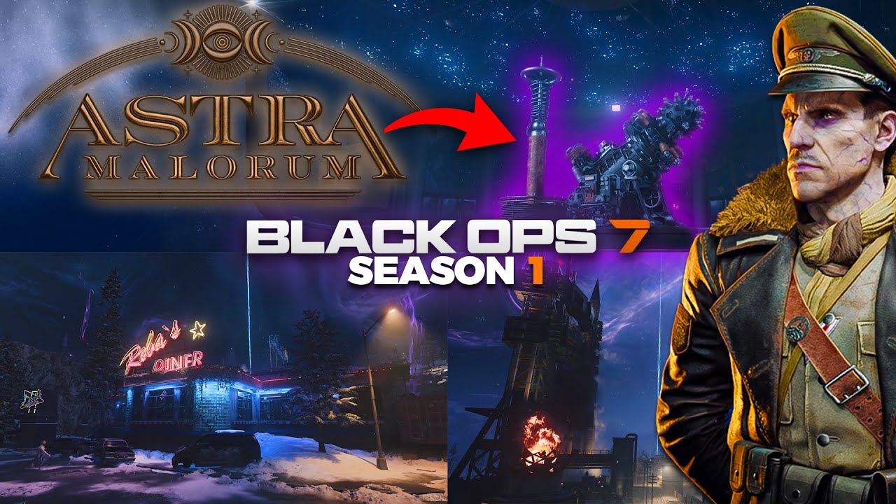 ALLE INFOS zu SEASON 1 🔥 Neue Zombies-Map ASTRA MALORUM & 7 Multiplayer-Maps! (Black Ops 7)