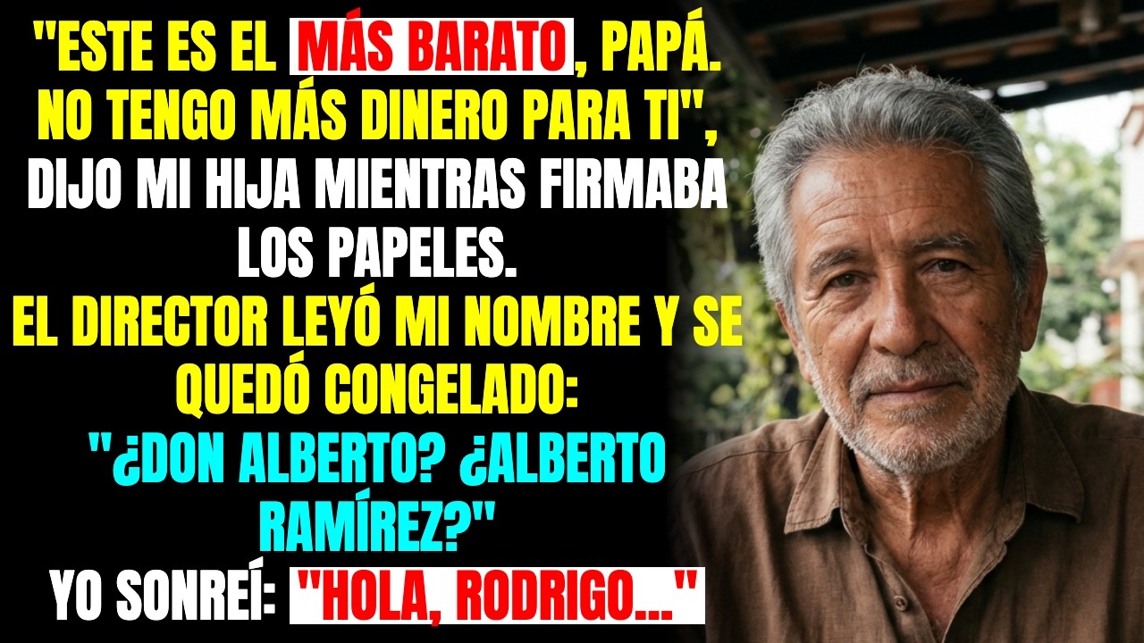 MI HIJA ME INTERNÓ EN UN ASILO BARATO... ¡NO SABÍA QUE EL DIRECTOR ERA MI EX-SOCIO!