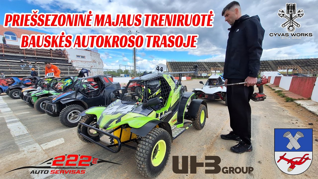 EKROSAS 2025 #5 | MAŽOJO MAJAUS GRUZINSKO TRENIRUOTĖ PRIEŠ LATVIJOS AUTOKROSO SEZONĄ BAUSKĖS TRASOJE