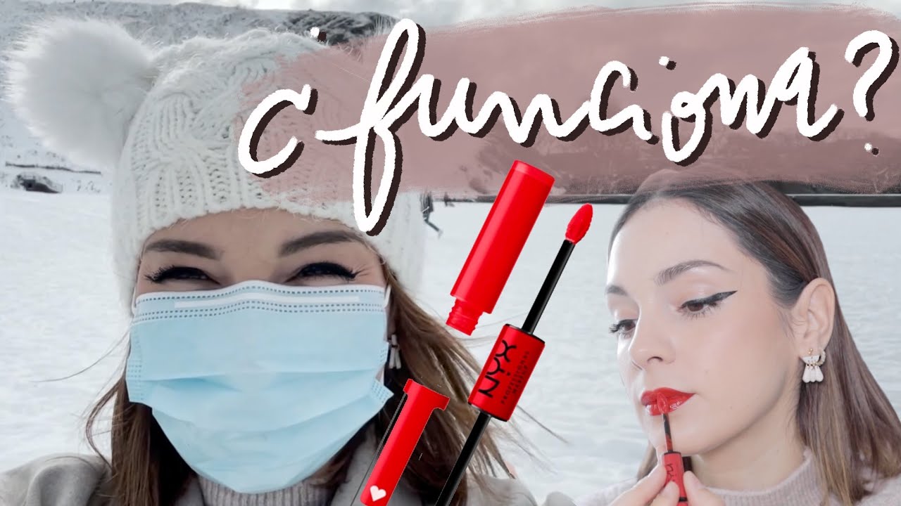 El labial SÚPER FIJO VIRAL de NYX... ¿aguanta un día de nieve en Escocia?