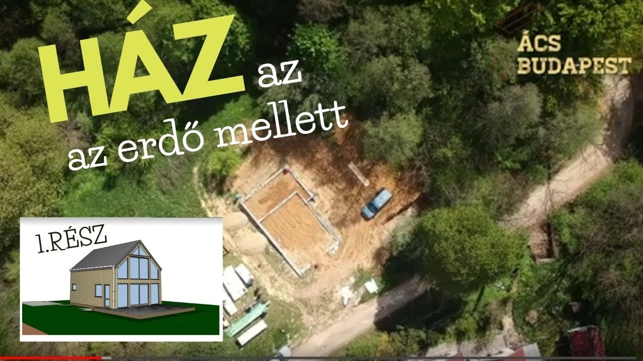 Ház az erdő mellett - A felvonulás és az anyagok leszabása (1. Rész)
