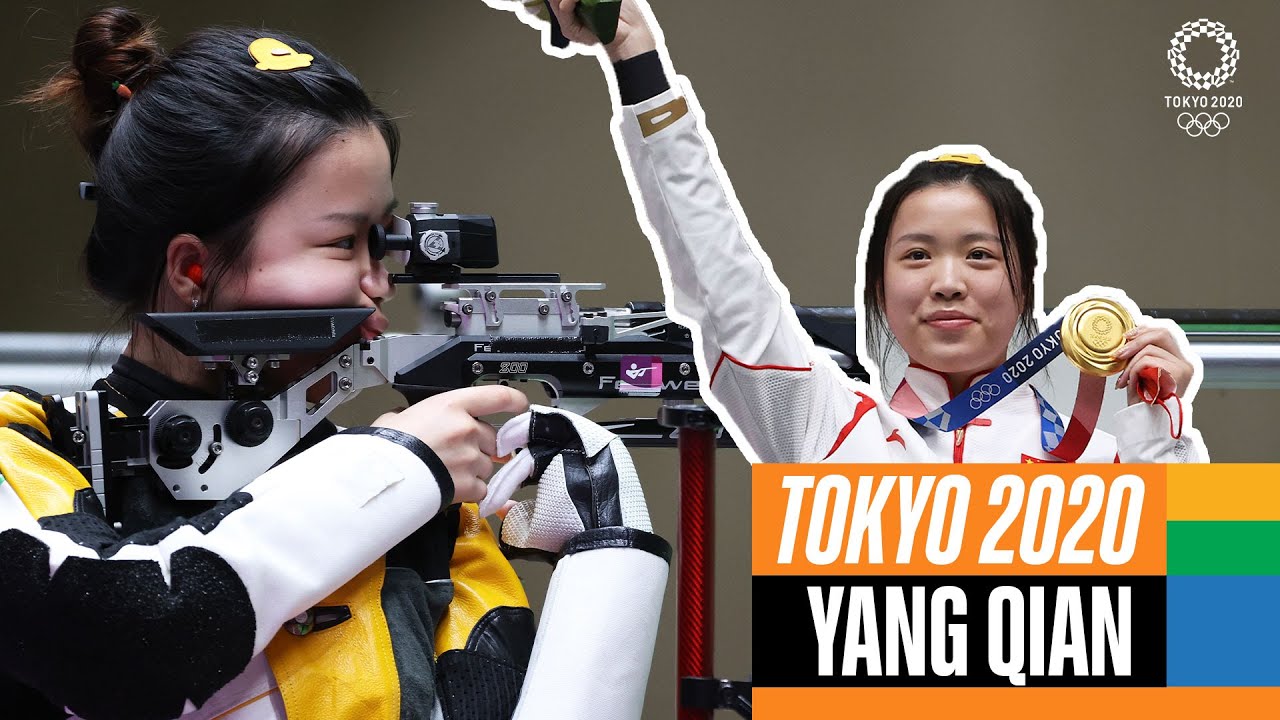 The best of Yang Qian 🇨🇳 at the Olympics