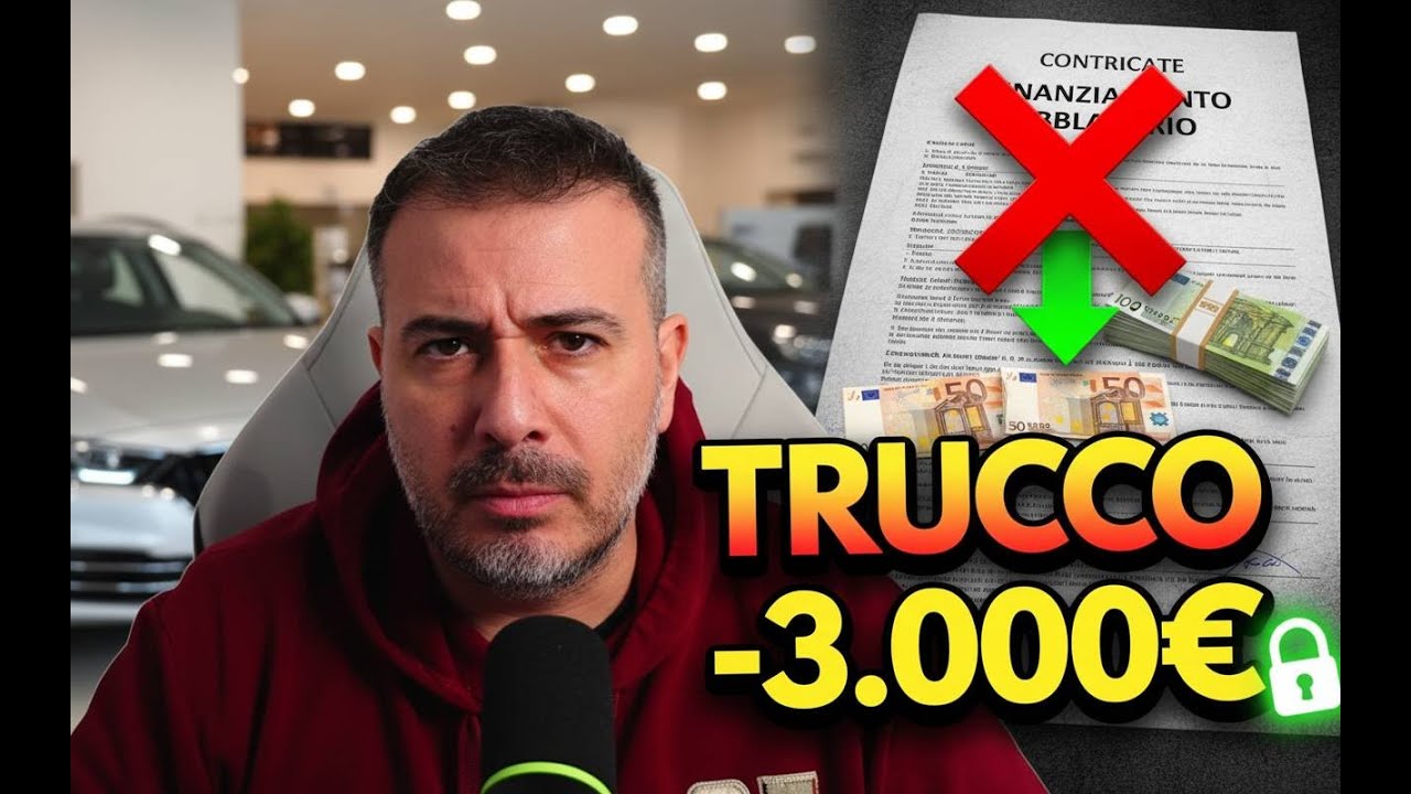 ll trucco LEGALE per pagare l'auto 3 000€ in meno