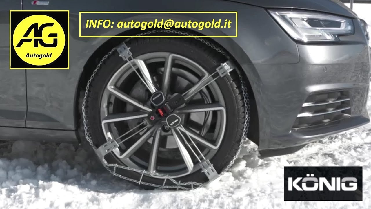 CATENE KONIG K-SUMMIT - catene da neve senza ingombro interno - Autogold.it