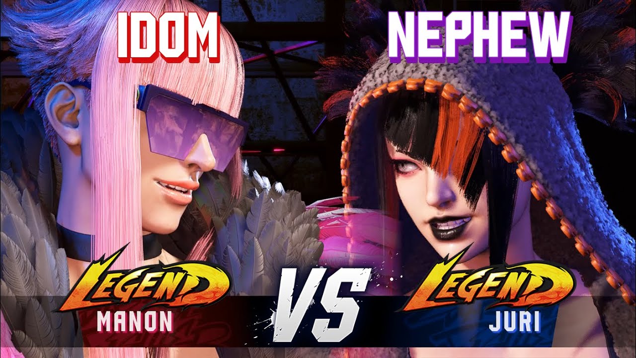 SF6 ▰ IDOM (Manon) vs NEPHEW (Juri) ▰ High Level Gameplay