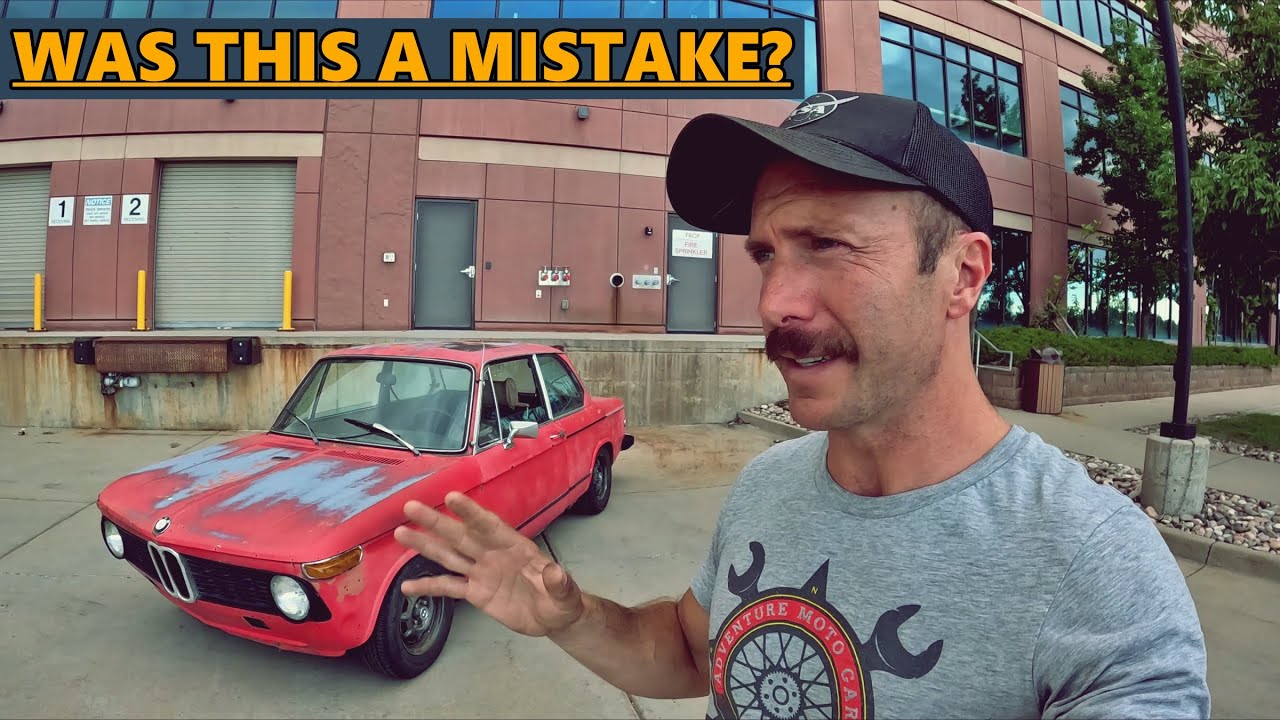 Я спас BMW 2002 Coupe 1970-х годов.