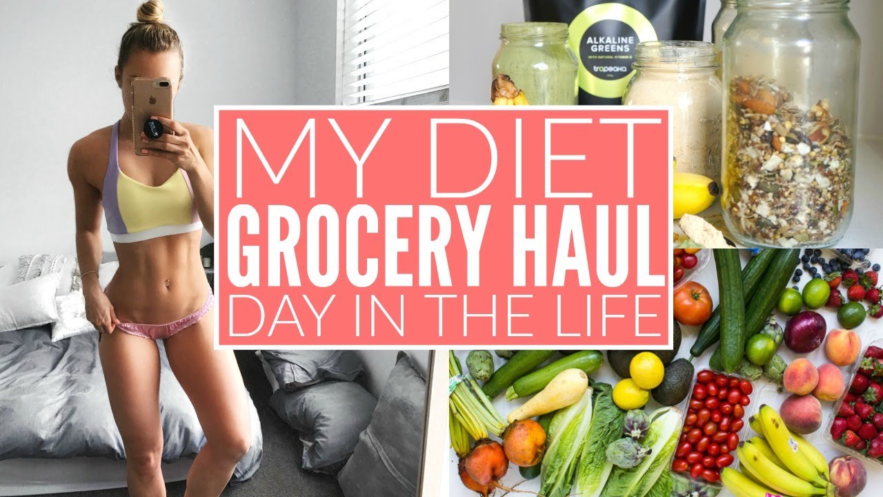 GROCERY HAUL | What I Eat In A Day | My Diet + Fitness