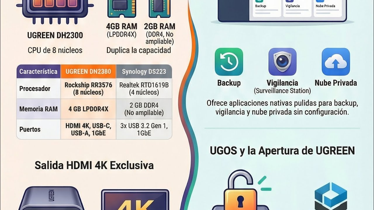 Mejor NAS para tu hogar 