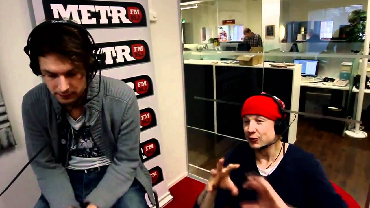 Sunrise Avenue Metro FM:n Aamun Vieraana