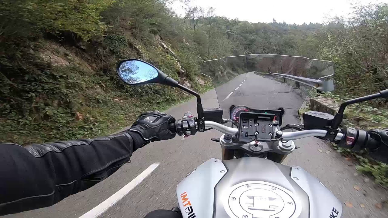 Spain 2018 the Pyrenees October BMW R1200R