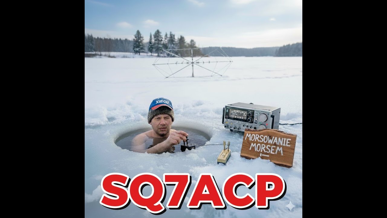 Czas na naukę morsowania 🫡😊 Xiegu VK-6 