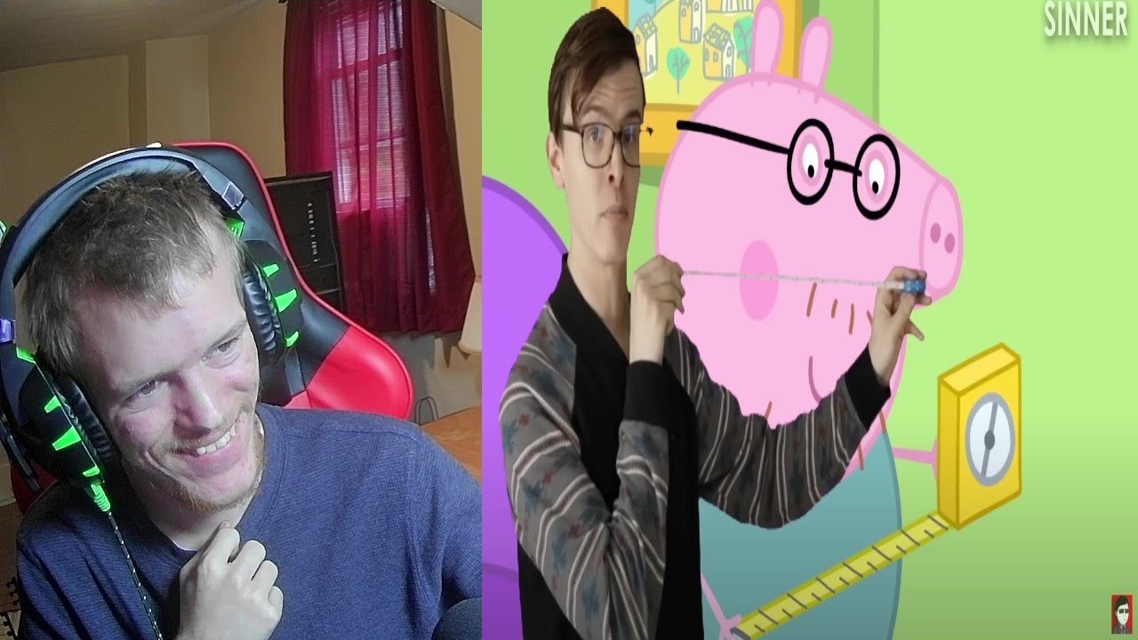 PEPPA PIG TRY TO NOT LAUGH REACTION!