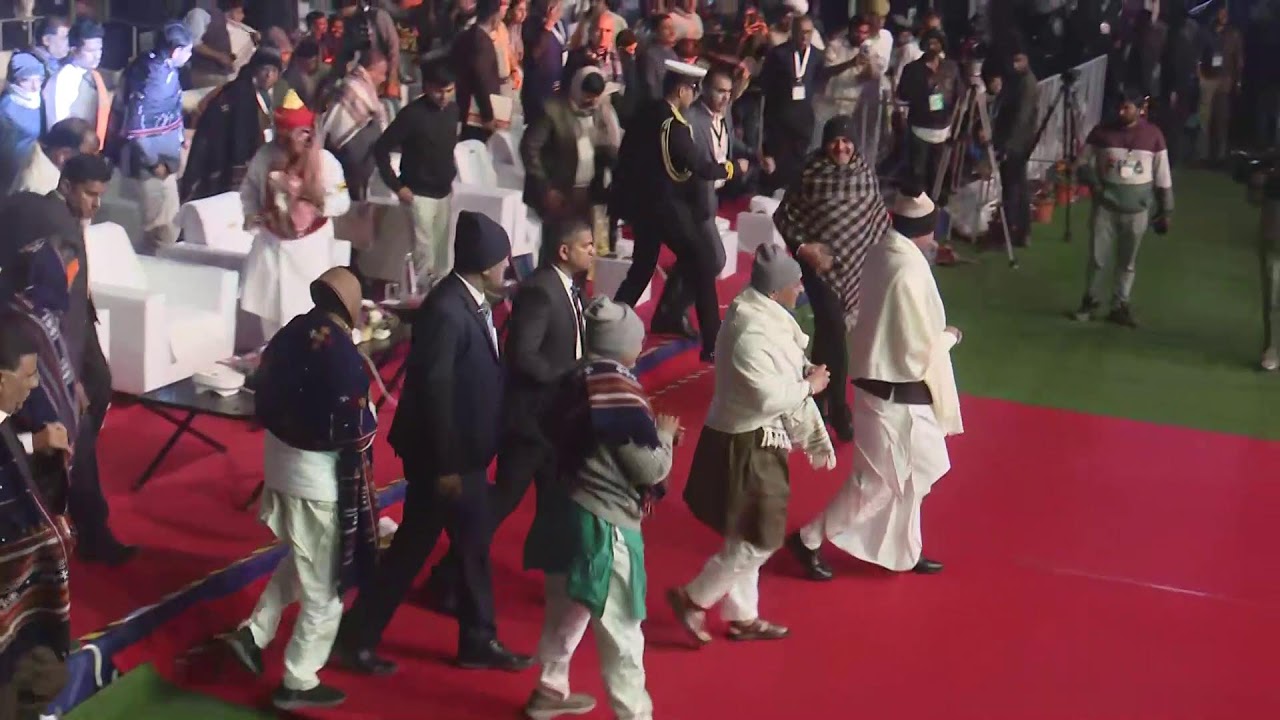 Cultural program on the eve of Republic Day at Tharad