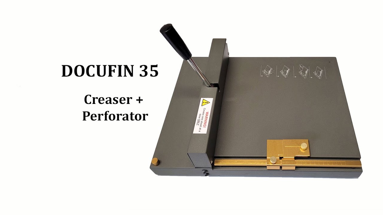 Docufin 35 Creaser + Perforator