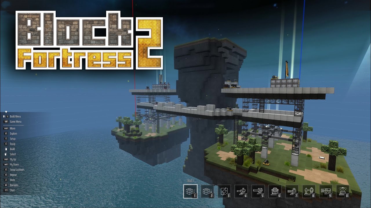 BLOCK FORTRESS 2 | A COUPLE OF BUILDS OF MINE