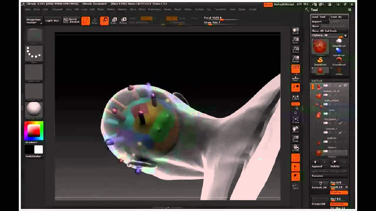 How to sculpt and paint a Medusa bust in ZBrush (Part 1)