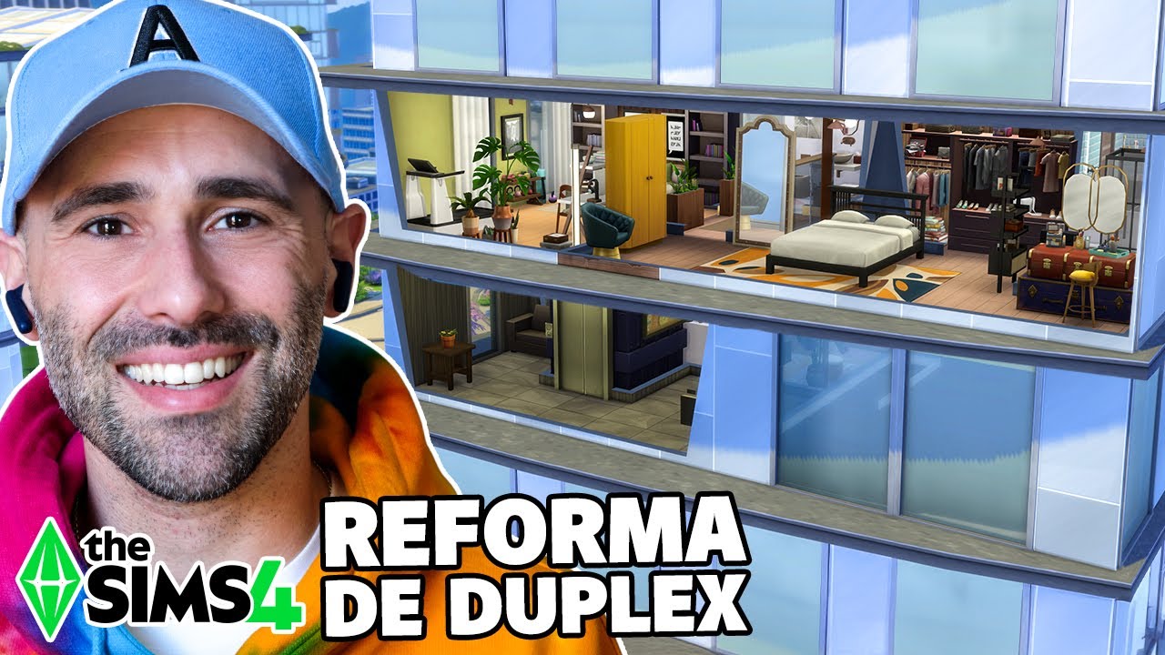 ¡REFORMO este apartamento DÚPLEX en los Sims 4! 🏠 Gameplay en español