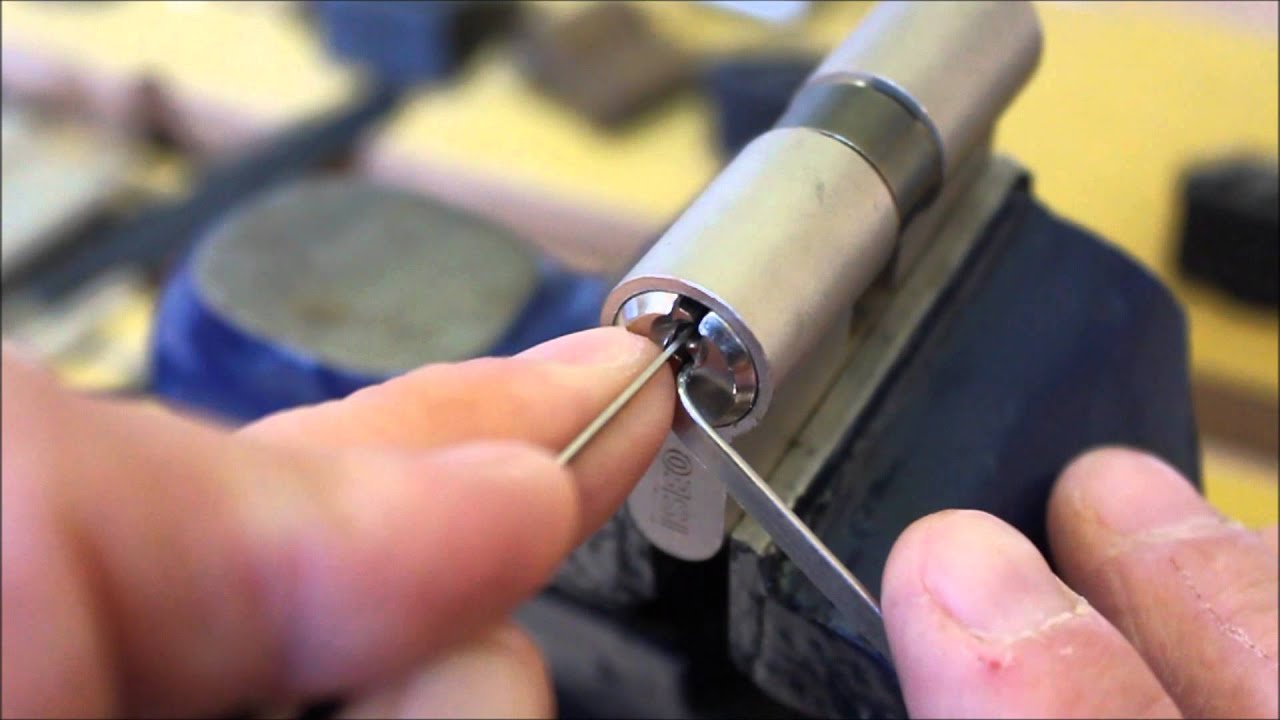 Crochetage (lockpicking) cylindre Iseo F5 de Vin's