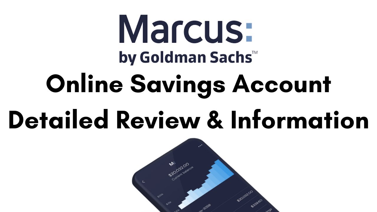 Exploring the Marcus by Goldman Sachs Savings Account - Detailed Review & Information