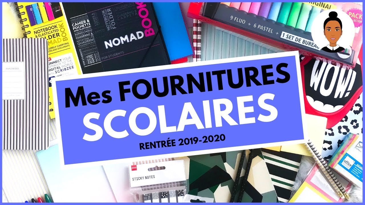 Back to school ! FOURNITURES SCOLAIRES (+BIG CONCOURS) 2019 🎁 | Lacamdemie