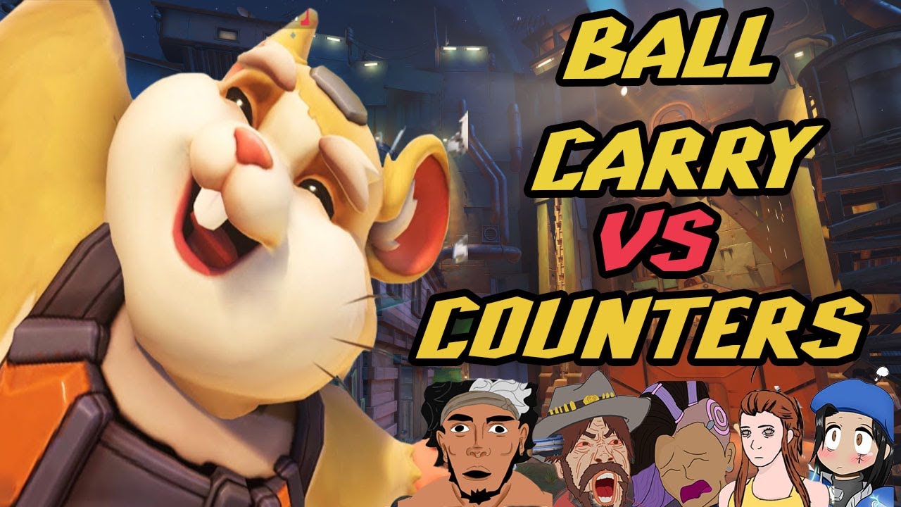 BALL CARRY vs Hard COUNTERS 🐹 - TOP 500 : Overwatch 2