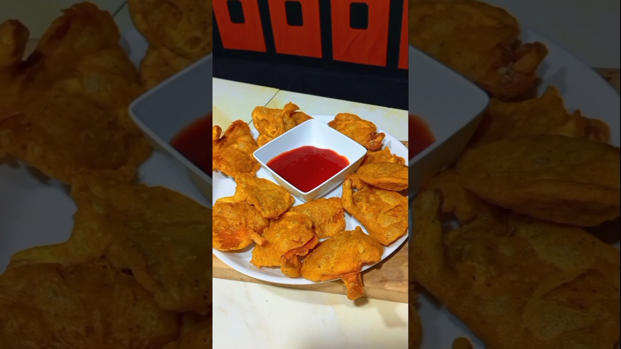 Best ever Crispiest fried Mushroom recipe 🍄 