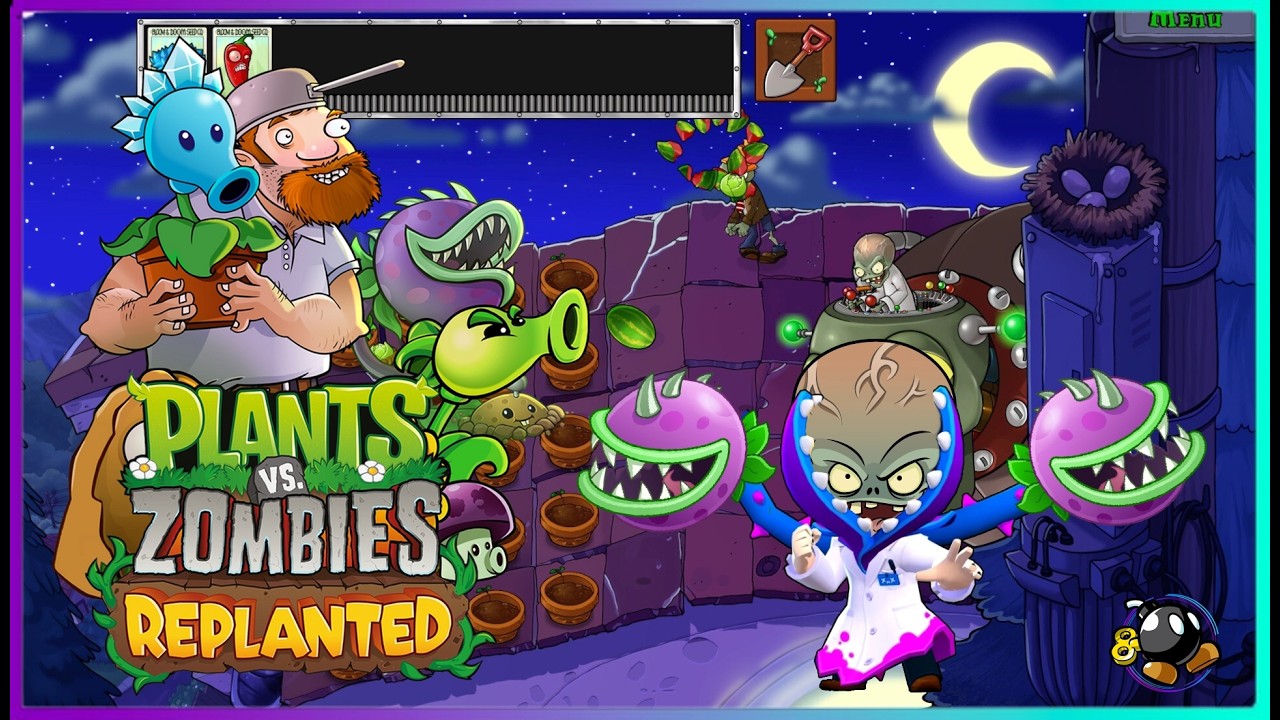 PLANTS VS ZOMBIES Replanted (Telhado) Part. 50 Até Zerar FINAL BOSS ‹ FABRICIO GAMER DETONADO ›