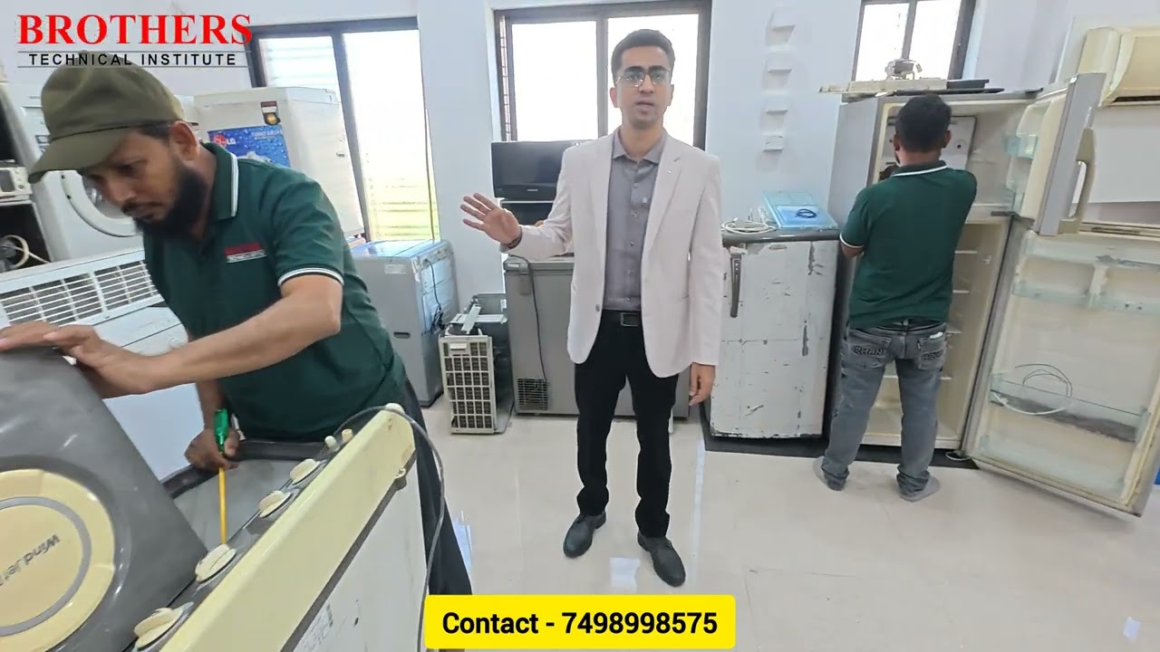 AC, Fridge, Washing Machine, Oven, Geyser, Chimney, Water Purifier, Gas Stove, Mixer Repair Course