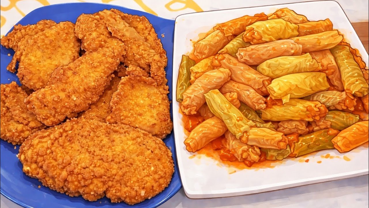 دفيت عيالي وعملت ليهم احلي حله محشي 😋👍