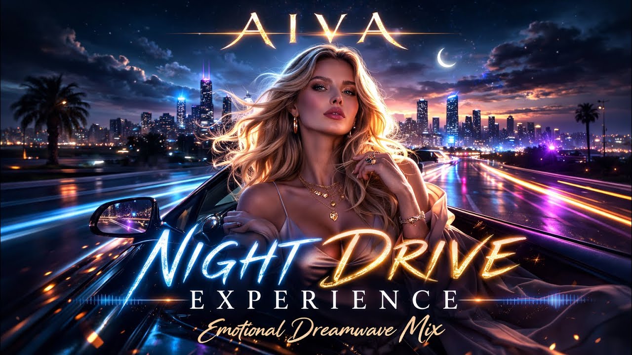 AIVA – Night Drive Experience 🌙 (Emotional Dreamwave Mix)