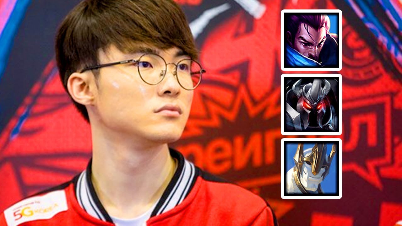 Everything FAKER did at Rift Rivals 2018 | Yasuo, Mordekaiser ?