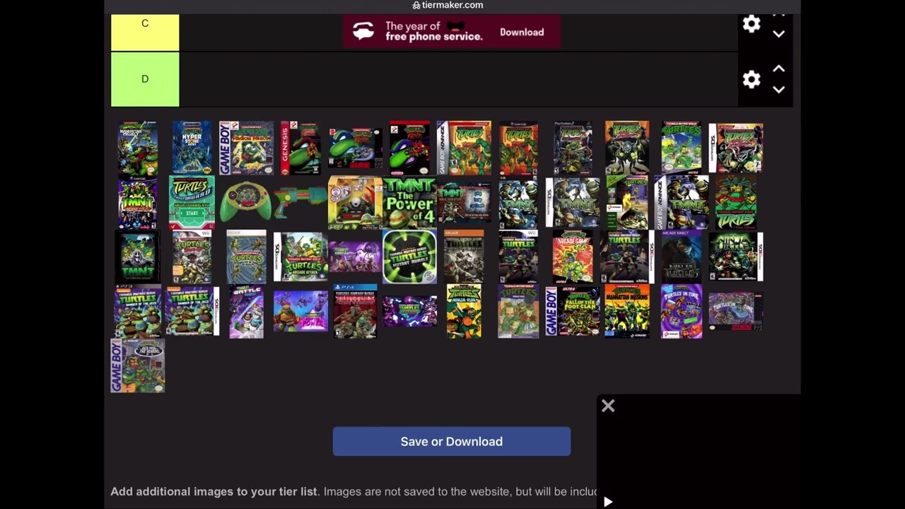 Ranking The TMNT Games
