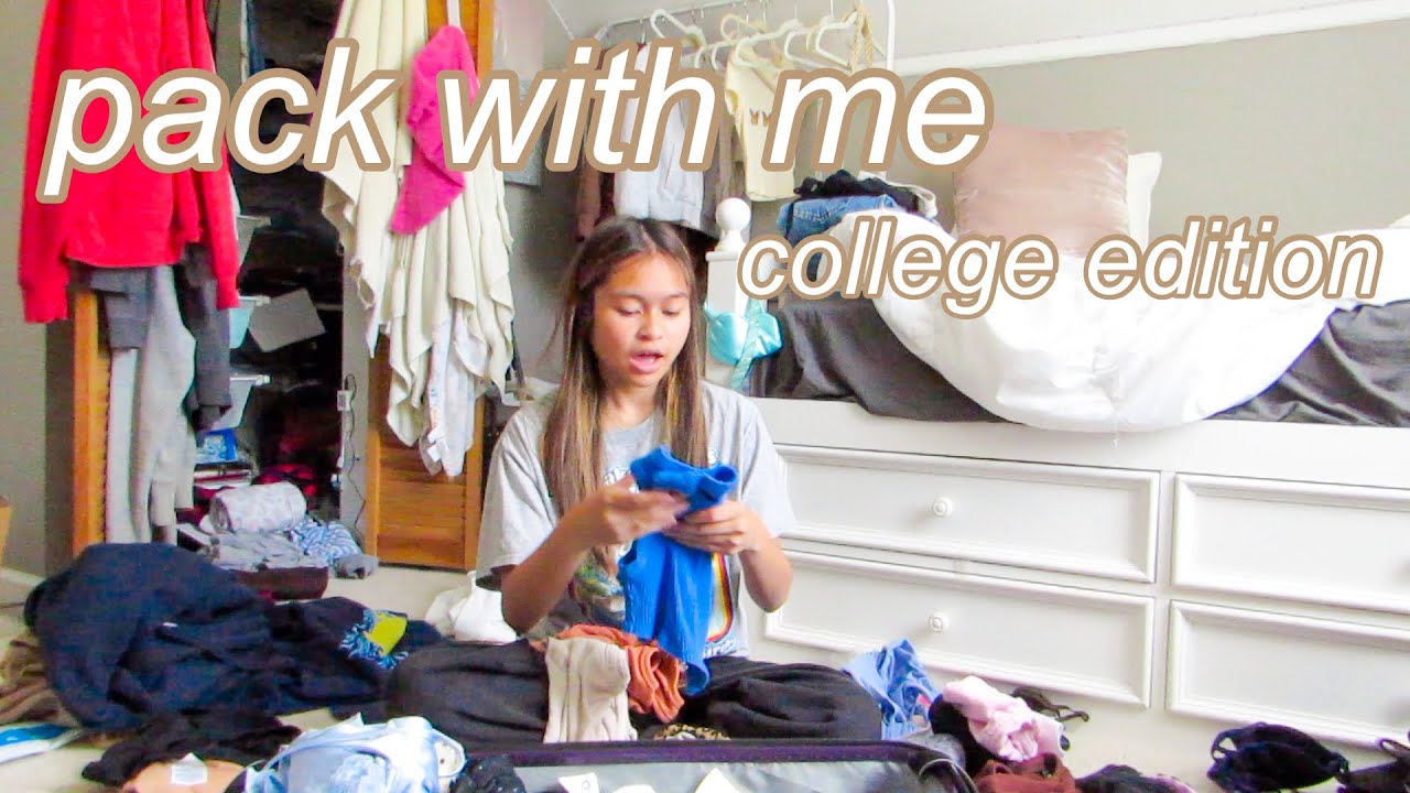 PACK WITH ME FOR COLLEGE | freshman year