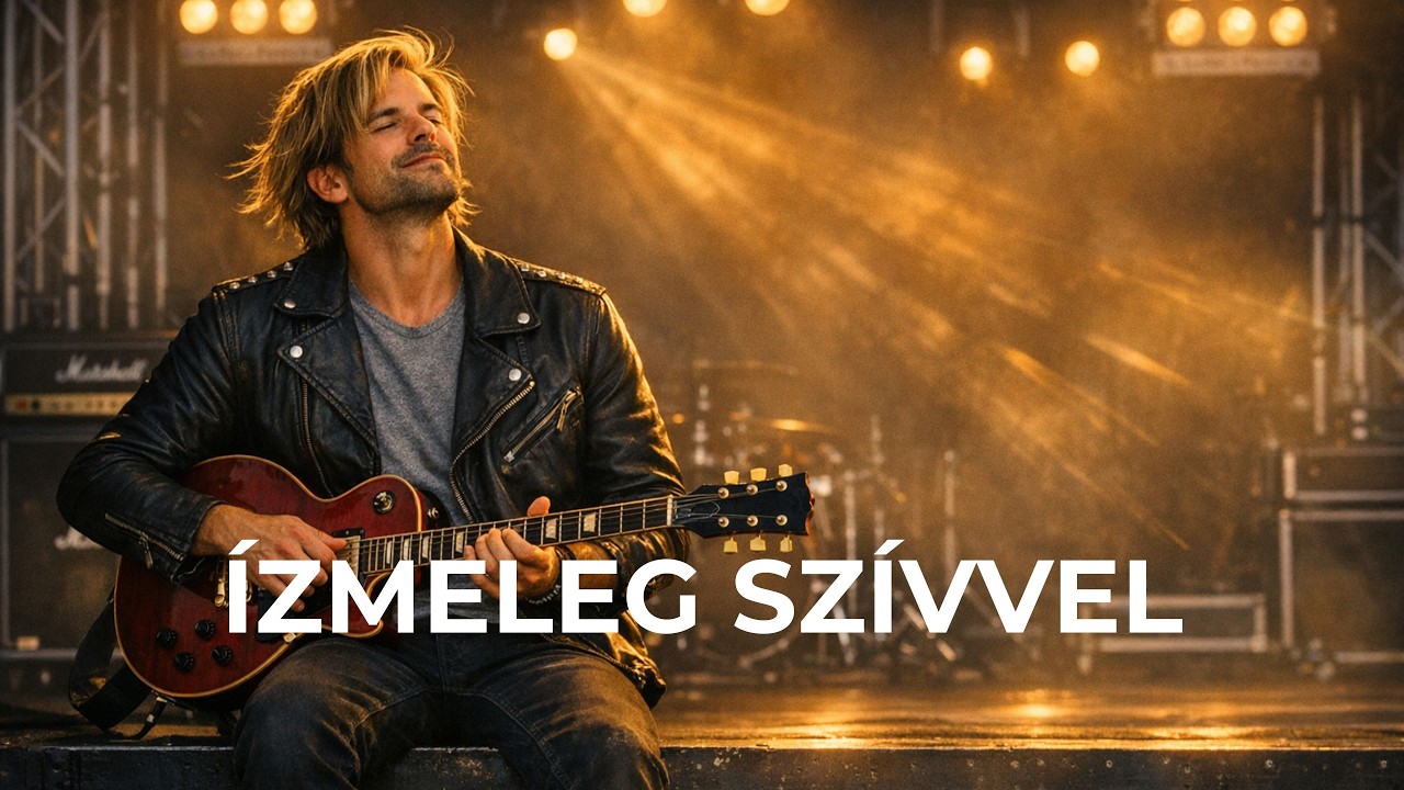 Ízmeleg szívvel -  Tavaszba hajló lírai rockdal (Official Lyric Video)