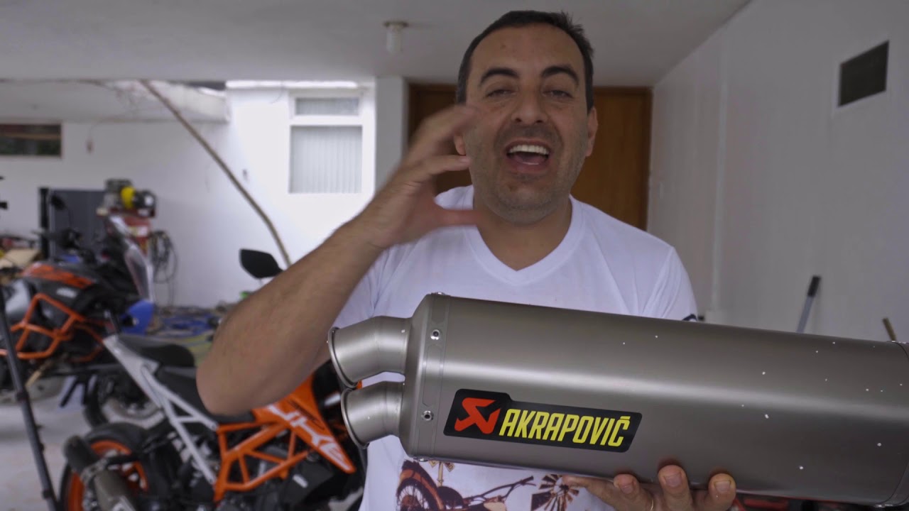Akrapovic full system - Instalación Honda Africa Twin Adventure
