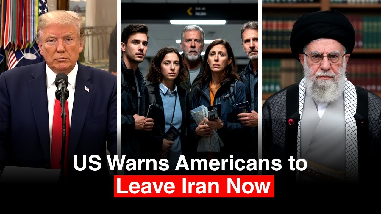 US Tells Americans “Leave Iran Now” During Rising Uncertainty