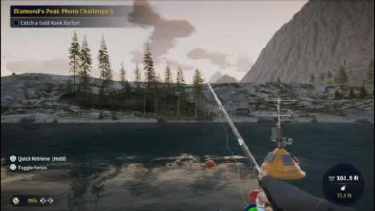 Cotw The Angler : diamond peak photo challenge 3 - Catch gold rank burbot