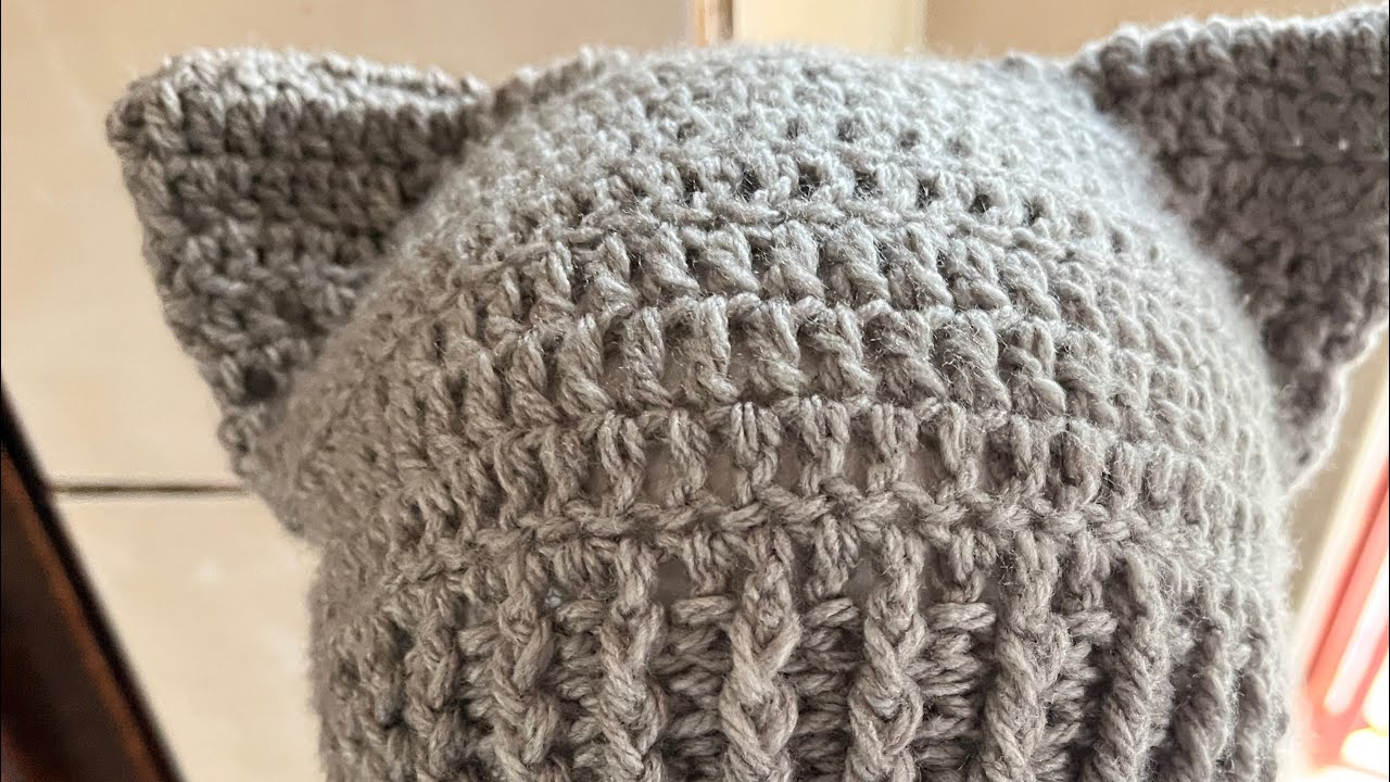 Tutorials for a cat beanie